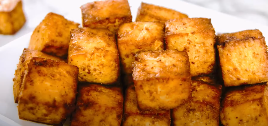 Tofu croutons for soup air fryer