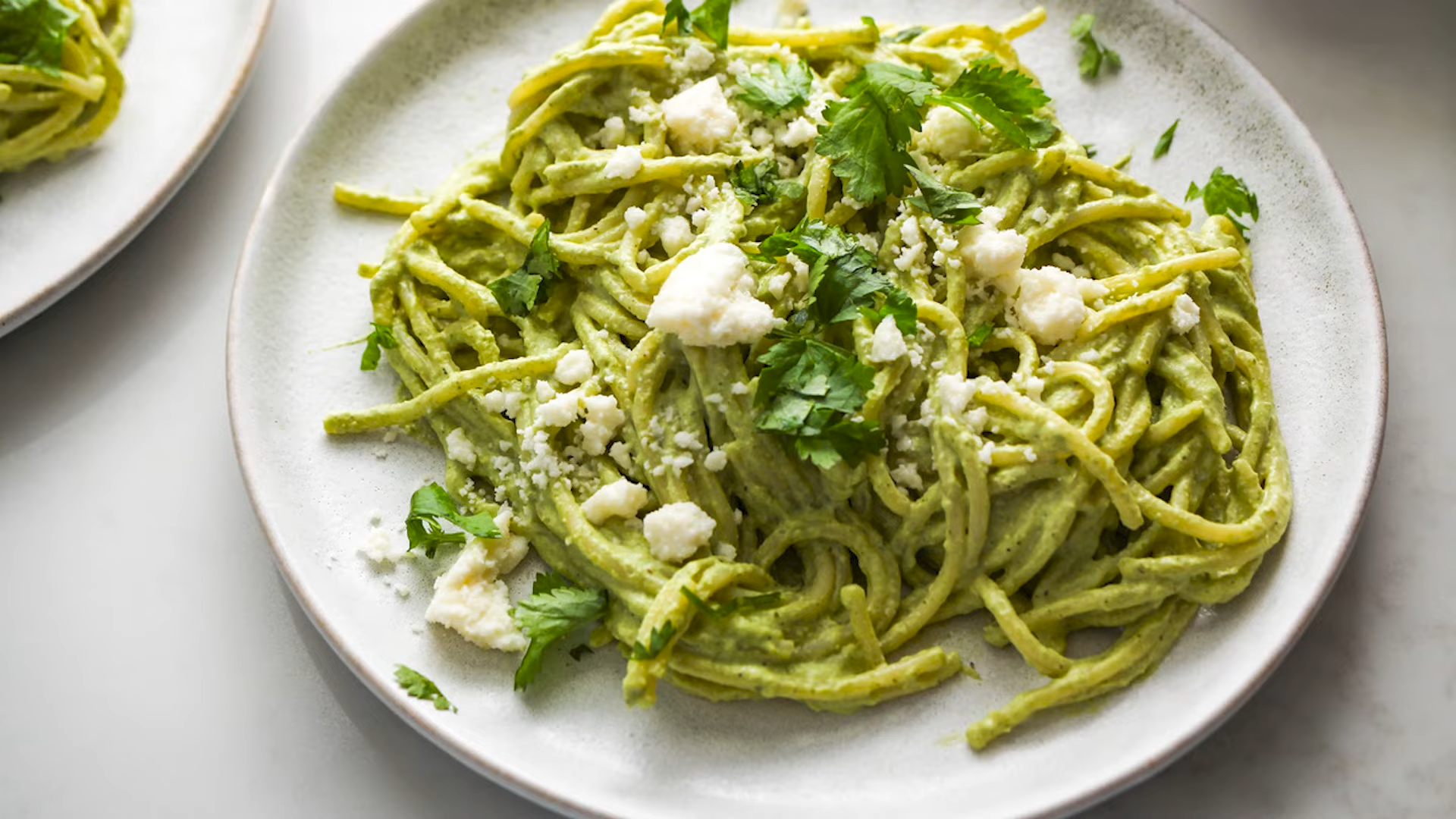 green spaghetti recipe