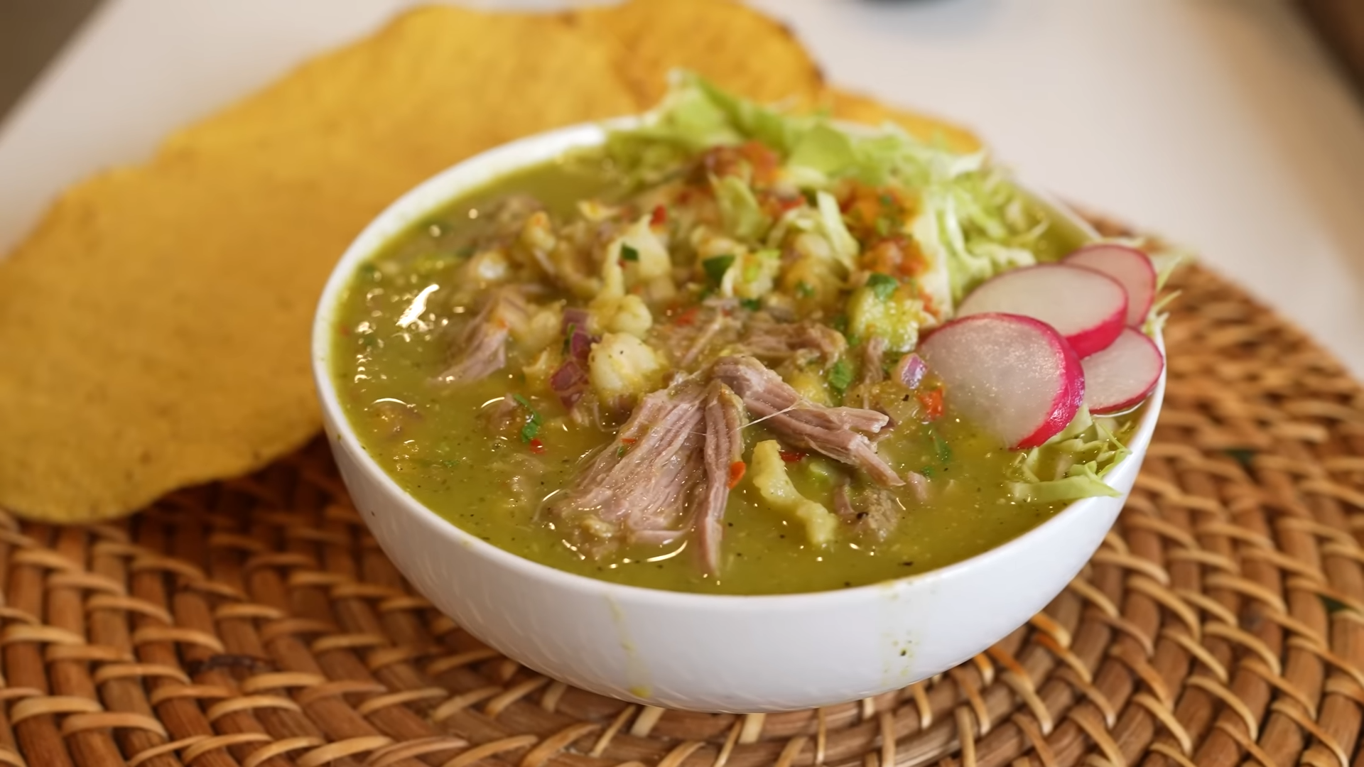 green pozole recipe