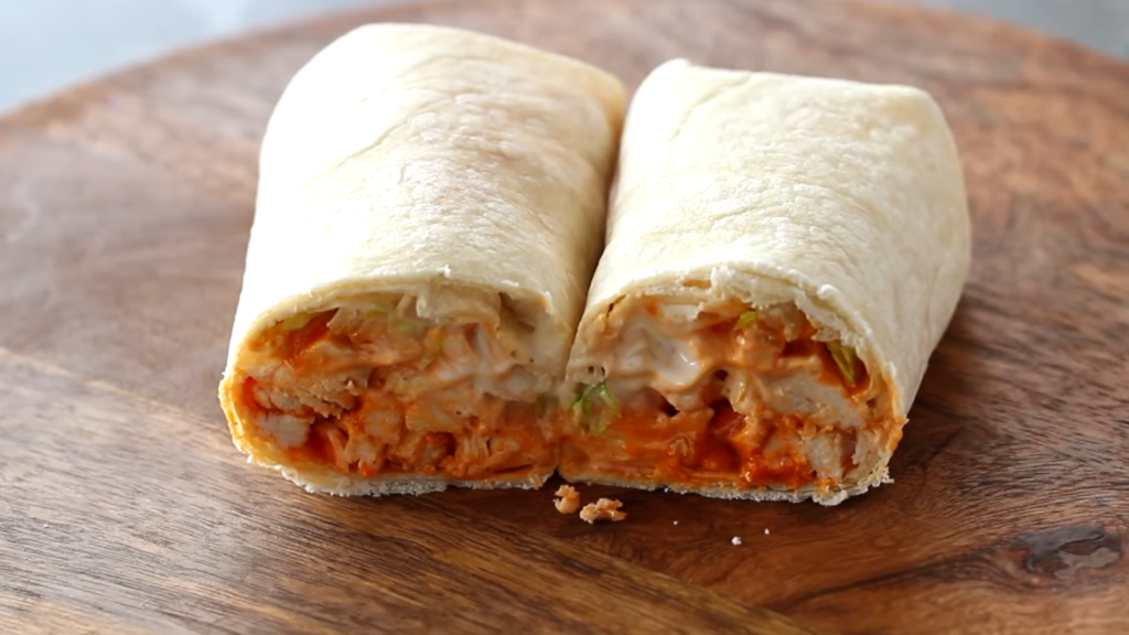 Buffalo chicken wrap recipe