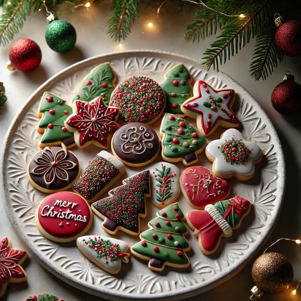 Christmas Cookie Cake